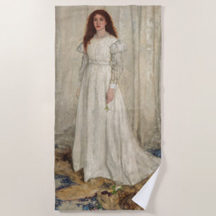 Toalla De Playa James Whistler - Sinfonía en blanco No. 1