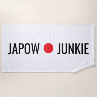 Toalla De Playa Japow Junkie
