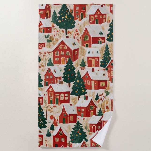 Toalla De Playa Jingle Bell Jubilee (Anverso)