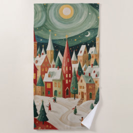 Toalla De Playa Jingle Bell Jubilee