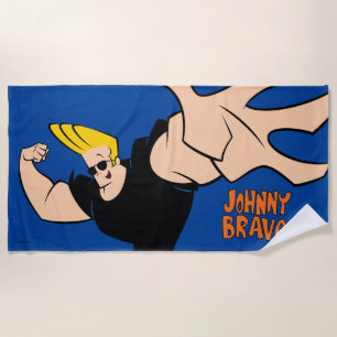 Toalla De Playa Johnny Bravo Iconic Pose