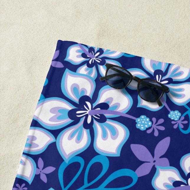 TOALLA DE PLAYA JUNGLE SURF (COMBO AZUL) (In situ)