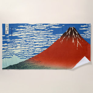 Toalla De Playa Katsushika Hokusai - Buen Viento, Buenos Días