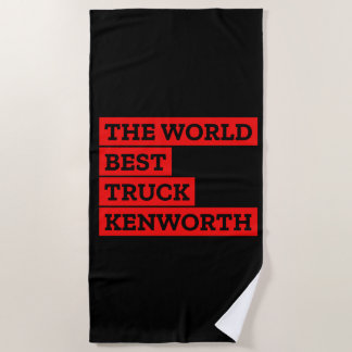 Toalla De Playa Kenworth