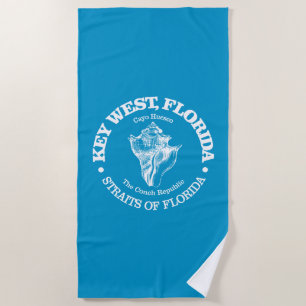 Toalla De Playa Key West (concha)