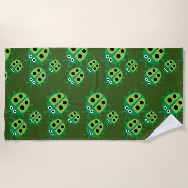 Toalla De Playa Kids ladybird Ladybug (Anverso)