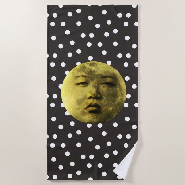 Toalla De Playa Kim Jong Moon Divertido (Anverso)