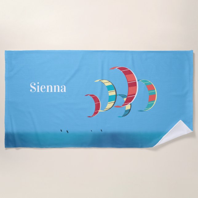 Toalla De Playa Kitesurf (Anverso)