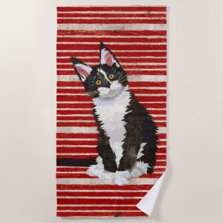 TOALLA DE PLAYA KITTY CAT BEACH TOWEL