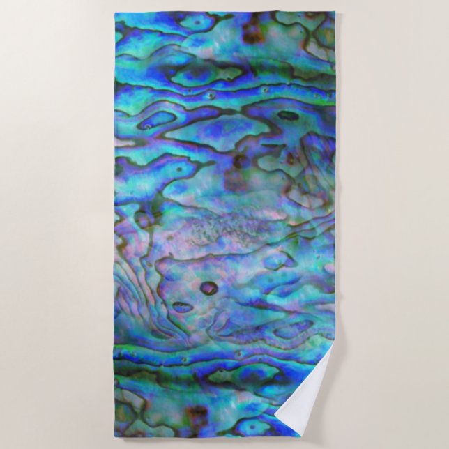 TOALLA DE PLAYA KIWI PAUA BEACH TOWEL (Anverso)