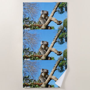 Toalla De Playa Koala Tiene Tiempo Para Reflexionar Sobre La Vida,