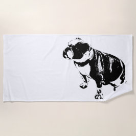 Toalla De Playa La calma encuentra un asiento