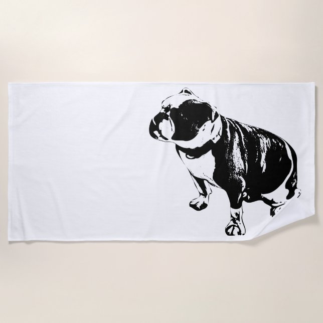 Toalla De Playa La calma encuentra un asiento (Anverso)