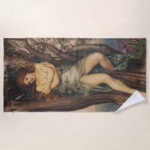 La Dríada (Ninfa del Árbol) (por Evelyn De Morgan)