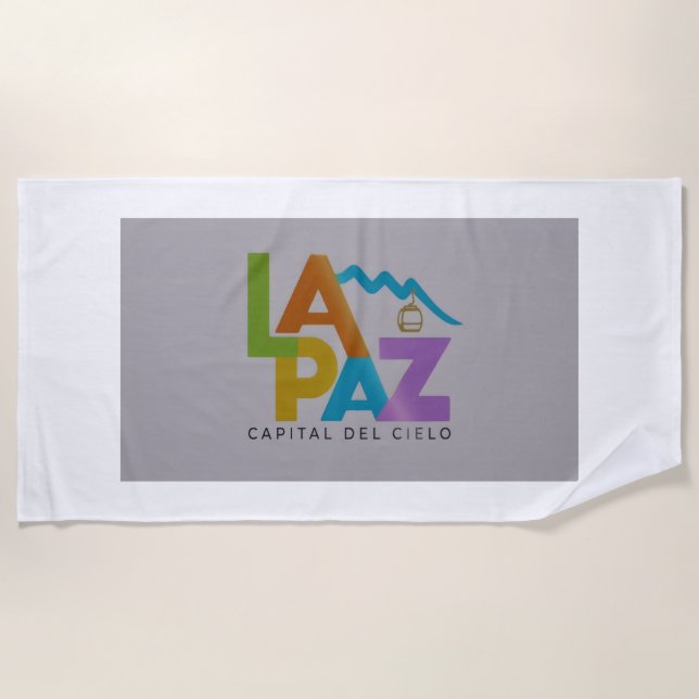 Toalla De Playa La Paz ciudad del cielo (Anverso)