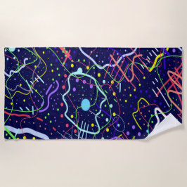 Toalla De Playa La vida en el espacio