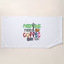 Las sirenas de arte del café también necesitan caf