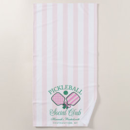 Toalla De Playa Last Swing Before The Ring Pickleball Bach Weekend
