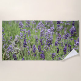 Toalla De Playa Lavender Beach Towel