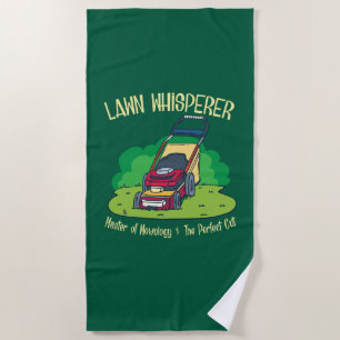 Toalla De Playa Lawn Whisperer Lawn Mower Garden Gardening