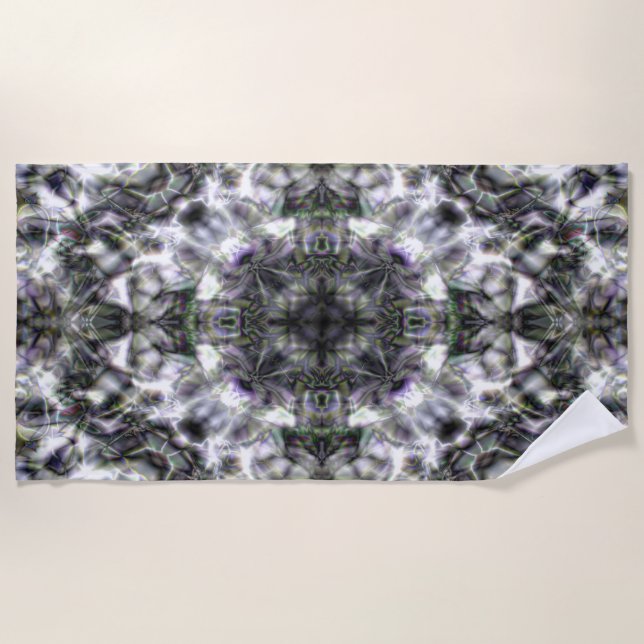 Toalla De Playa Lazo plateado (Anverso)