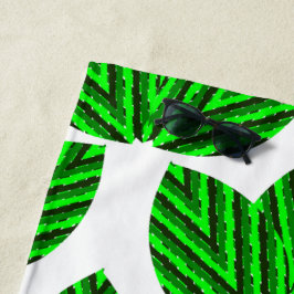 Toalla De Playa Leaf Trios