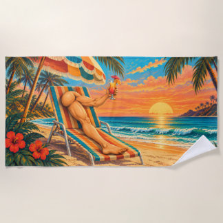 Toalla de playa Leg-Shoulders
