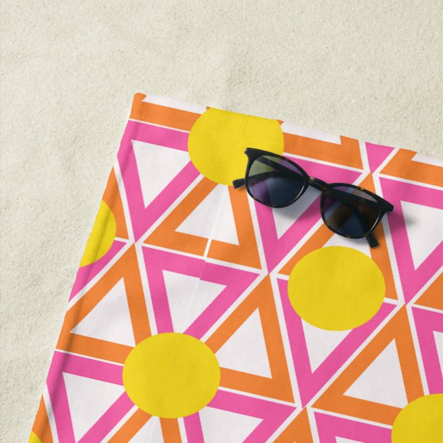 Toalla De Playa Lemonade rosa (In situ)