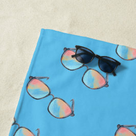 Toalla De Playa Lente divertida Sunshine