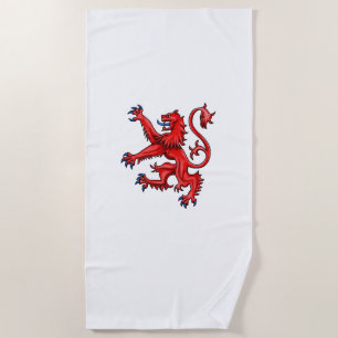 Toalla De Playa León de Escocia Rampant