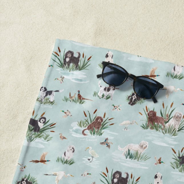 TOALLA DE PLAYA LES BARBETS (In situ)