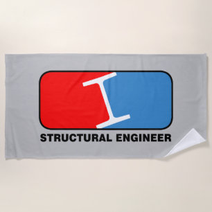 Toalla De Playa Liga de Ingenieros Estructurales