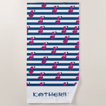 lindo bebé rosa tropical flamingo azul marino a ra