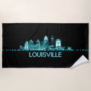 Toalla De Playa Línea aérea de Louisville