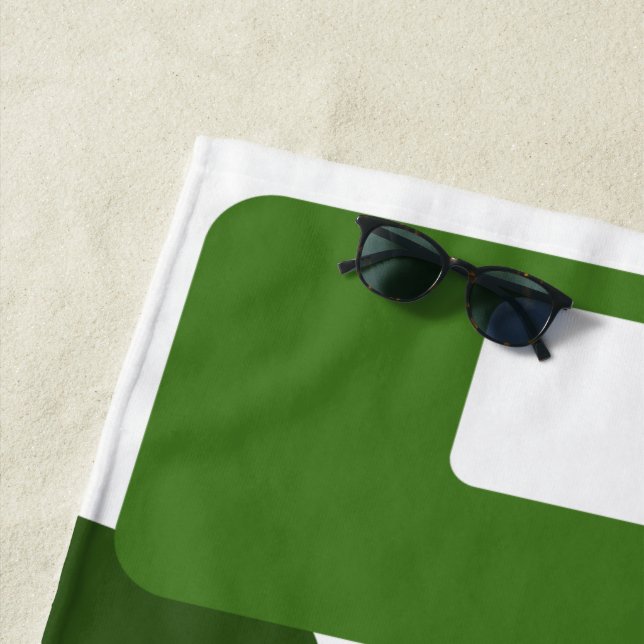 Toalla De Playa Líneas y Rectángulos (In situ)