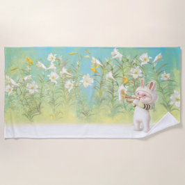 Toalla De Playa Lirio en Blooming