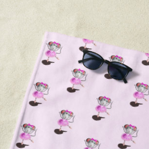 Toalla De Playa Little Ballerina Mouse