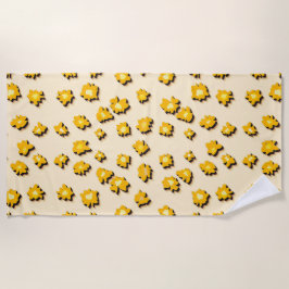 Toalla De Playa Little flowers