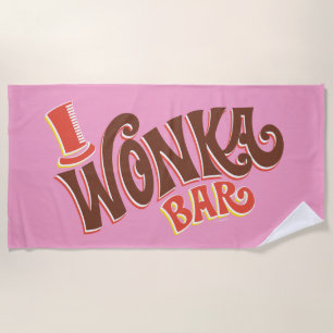 Toalla De Playa Logo de Wonka Bar