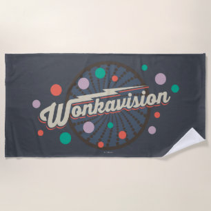 Toalla De Playa Logo de Wonkavision