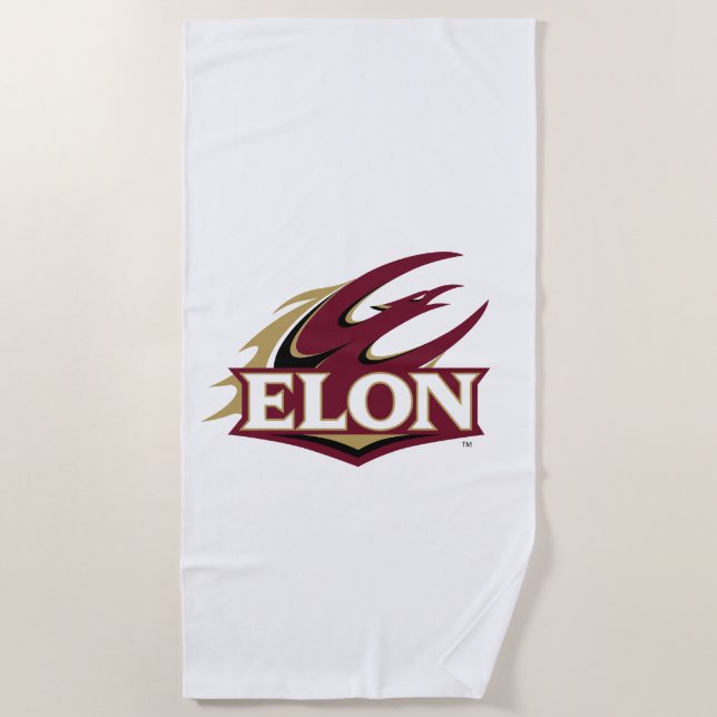 Toalla De Playa Logotipo de Elon Phoenix (Anverso)