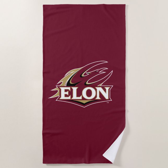 Toalla De Playa Logotipo de Elon Phoenix (Anverso)