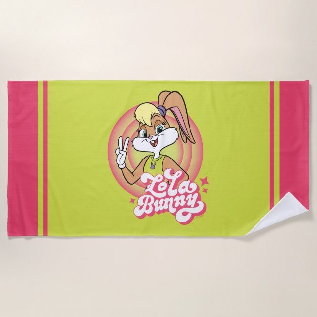 Toalla De Playa Lola Retro LOONEY TUNES™ Rings (Anverso)