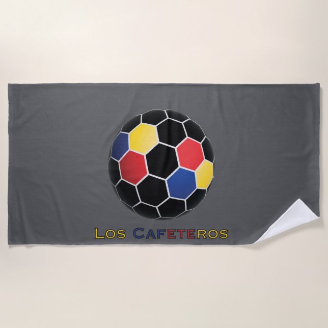 Toalla De Playa Los Cafeteros (Anverso)