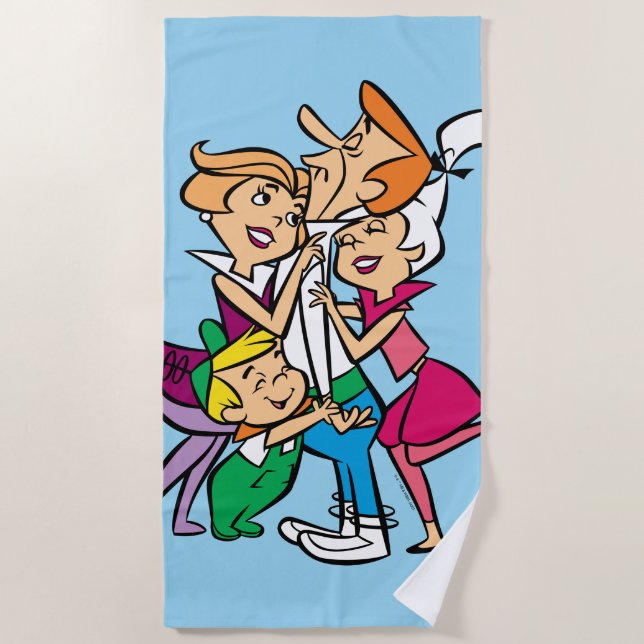 Toalla De Playa Los Jetsons | Familia (Anverso)
