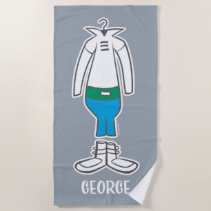Toalla De Playa Los Jetsons   Traje de George