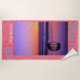 Toalla De Playa ¡Los perros gobiernan!