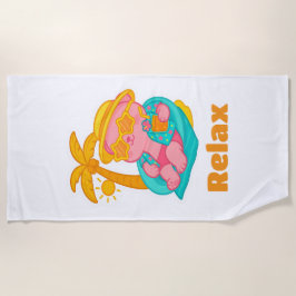 Toalla De Playa  Lotus Relax Beach Towel