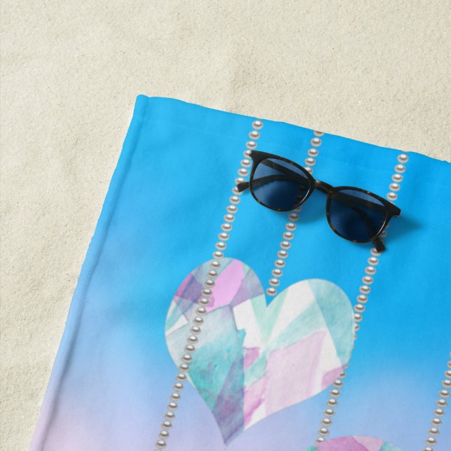 Toalla De Playa Love from Heaven (In situ)