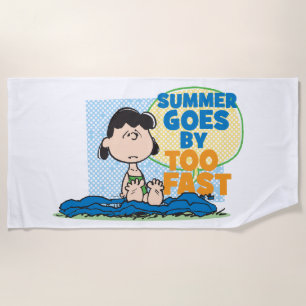 Toalla De Playa Lucy - Summy Pasa Demasiado Rápido